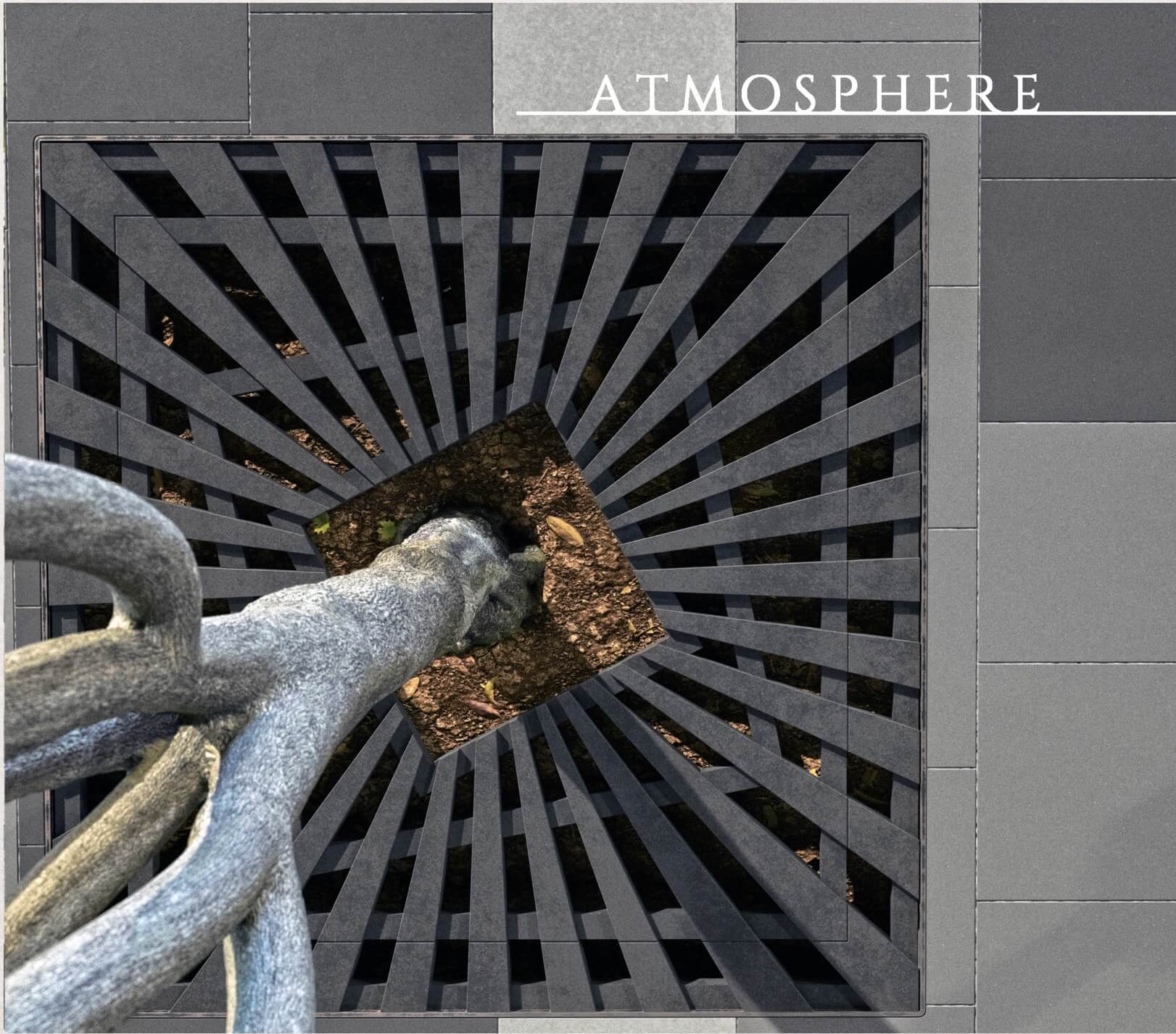 Приствольная решетка для дерева ZKING ATMOSPHERE 1.2х1.2м Черная в Кургане фото