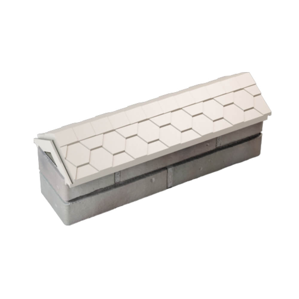 Парапет Zking Эверест Бежевый с посадкой на 0.5 кирпича (130мм) в Кургане фото