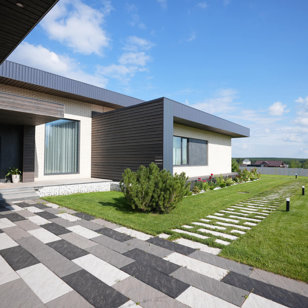 Шаговая плита STONE Графитовый Серый 990х330х55мм в Кургане фото