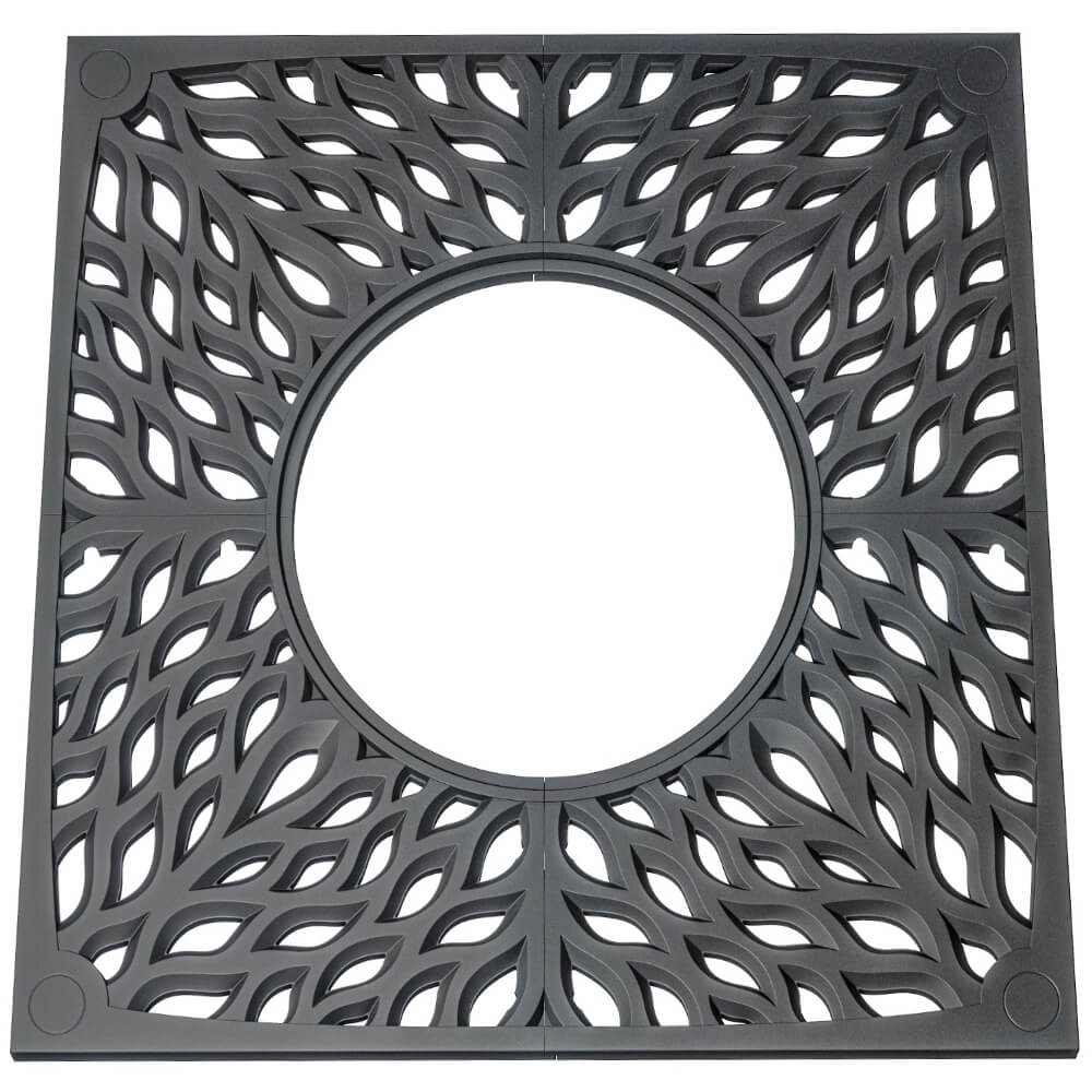 Приствольная решетка для дерева ZKING CRUST 2х2м Черная Курган фото