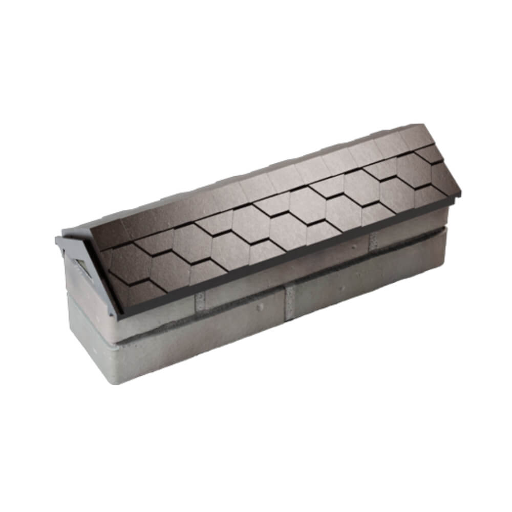 Парапет Zking Эверест Коричневый с посадкой на 0.5 кирпича (130мм) в Кургане фото