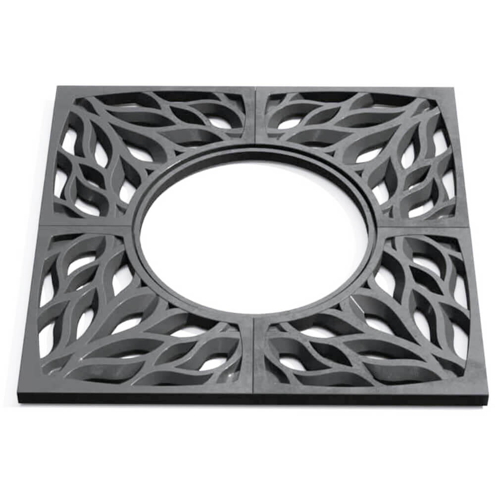 Приствольная решетка для дерева ZKING CRUST 1.2х1.2м Серая Курган фото