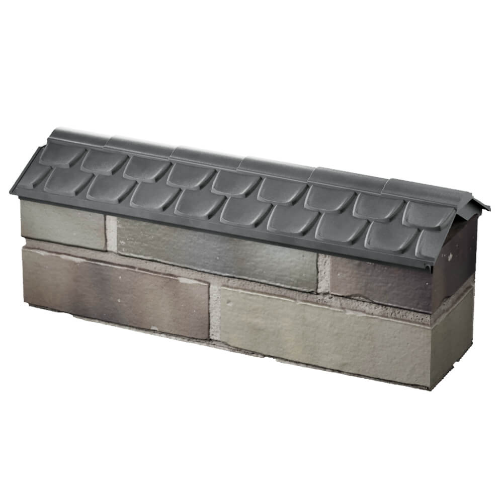 Парапет Zking Эльбрус Серый с посадкой на 0.5 кирпича (130мм) в Кургане фото