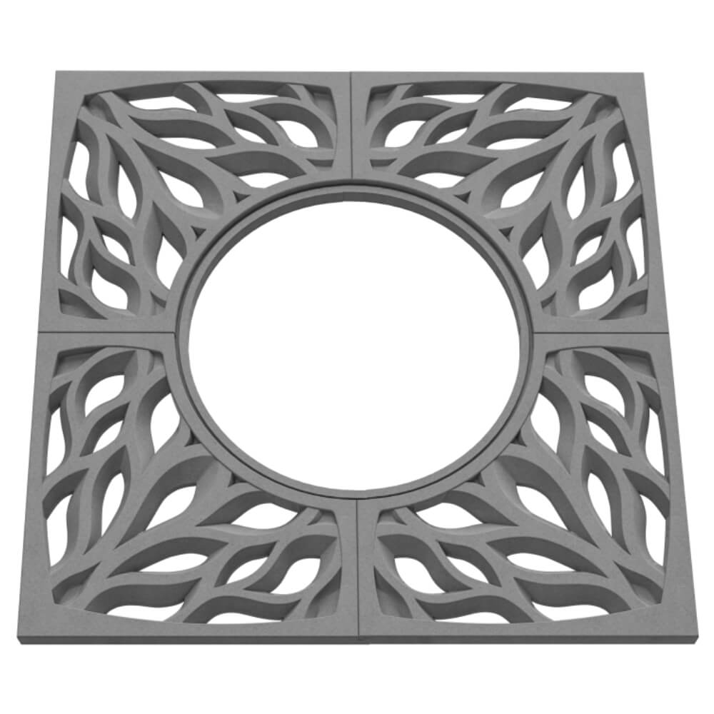 Приствольная решетка для дерева ZKING CRUST 1.2х1.2м Серая в Кургане фото