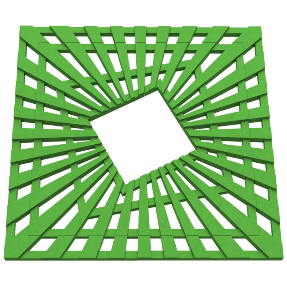 Приствольная решетка для дерева ZKING ATMOSPHERE 1.2х1.2м Зеленая в Кургане фото