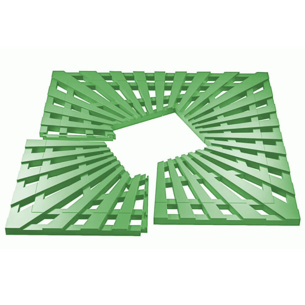 Приствольная решетка для дерева ZKING ATMOSPHERE 1.2х1.2м Зеленая в Кургане фото