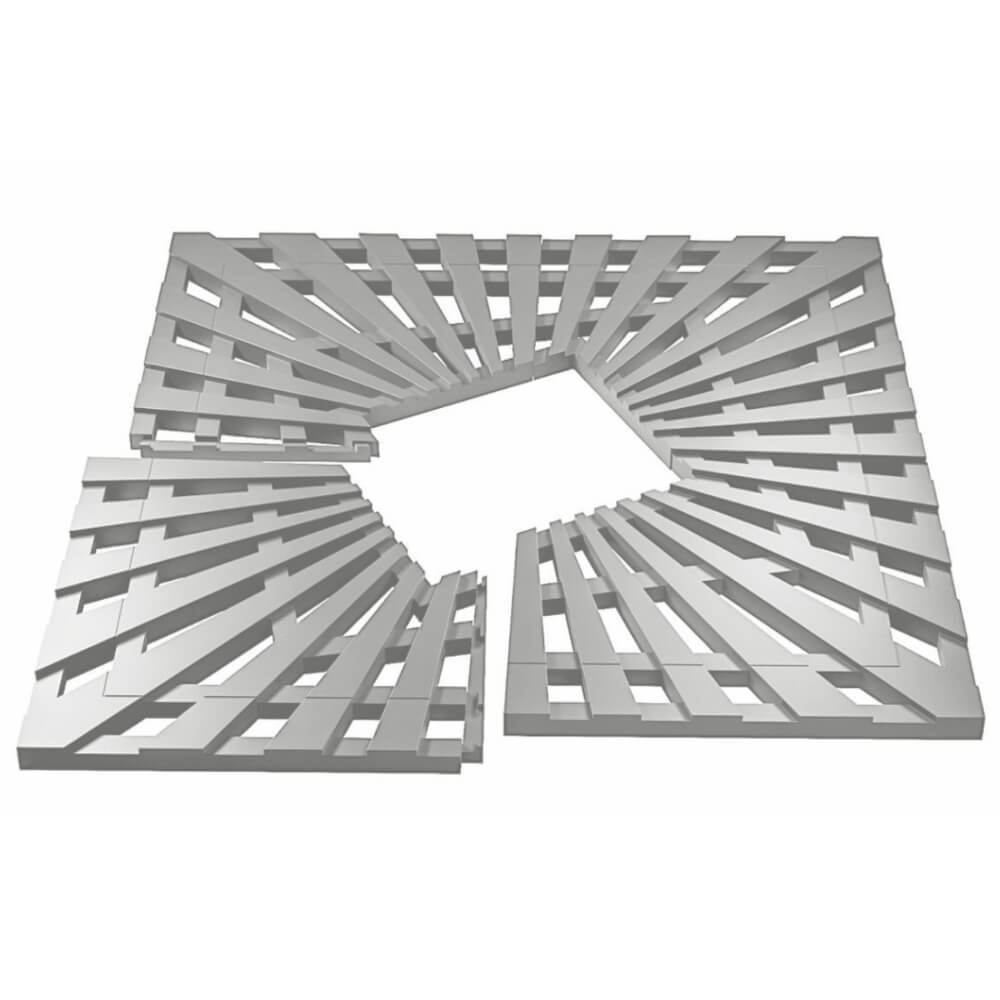 Приствольная решетка для дерева ZKING ATMOSPHERE 1.2х1.2м Бежевая в Кургане фото