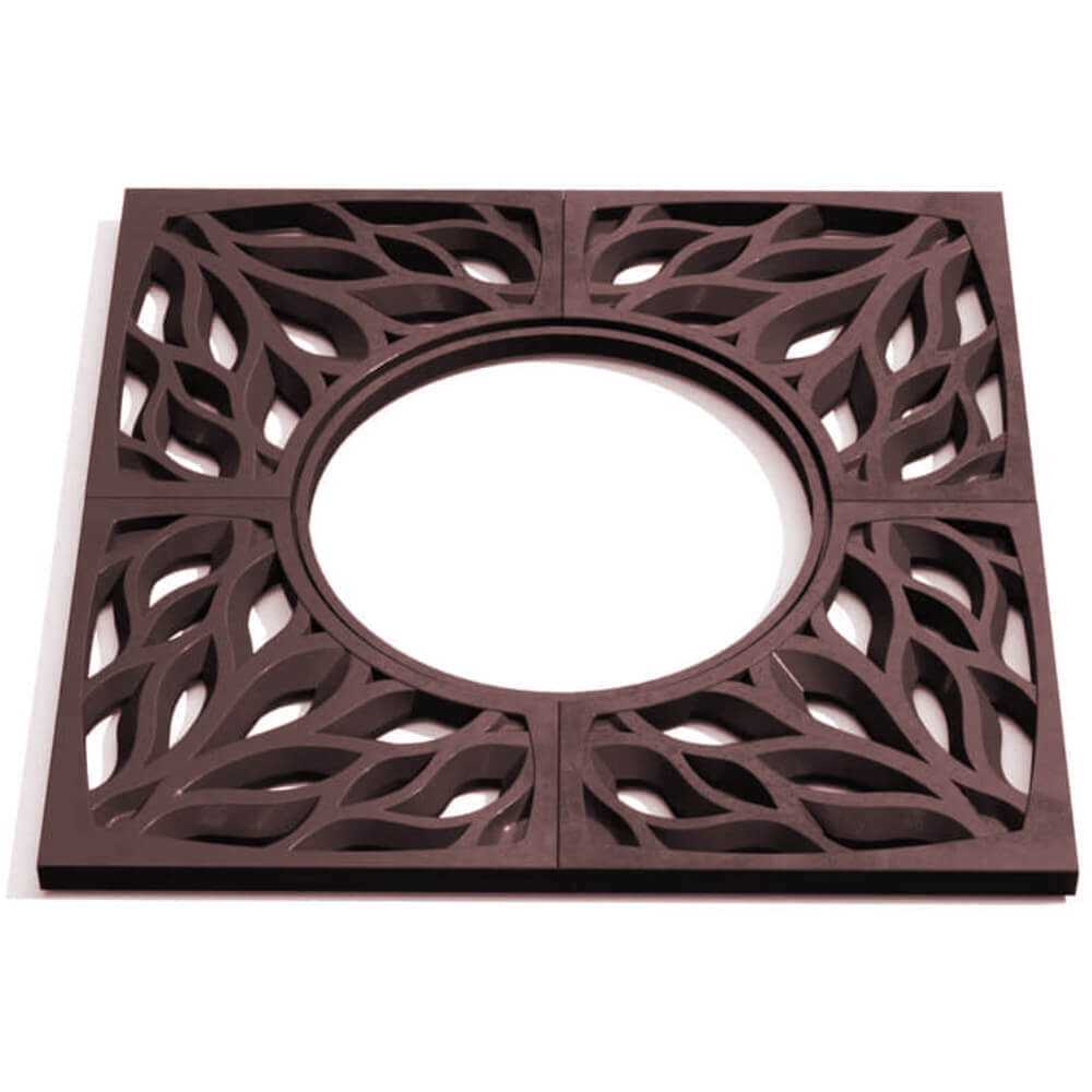 Приствольная решетка для дерева ZKING CRUST 1.2х1.2м Коричневая Курган фото