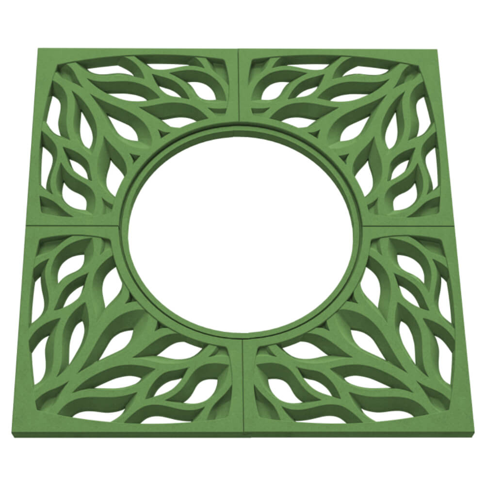 Приствольная решетка для дерева ZKING CRUST 1.2х1.2м Зеленая в Кургане фото