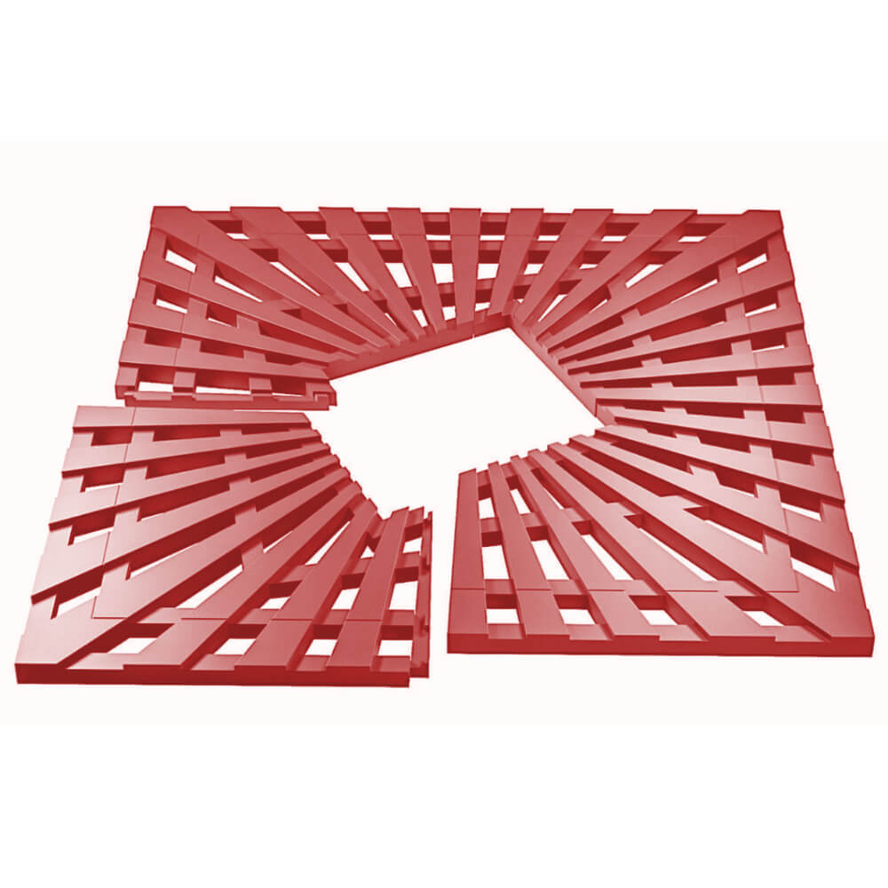 Приствольная решетка для дерева ZKING ATMOSPHERE 1.2х1.2м Красная в Кургане фото