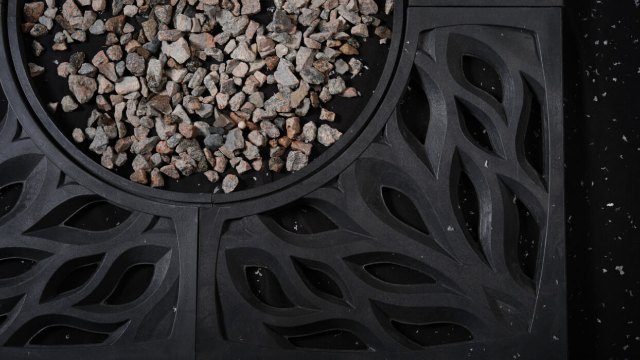 Приствольная решетка для дерева ZKING CRUST 1.2х1.2м Черная в Кургане фото