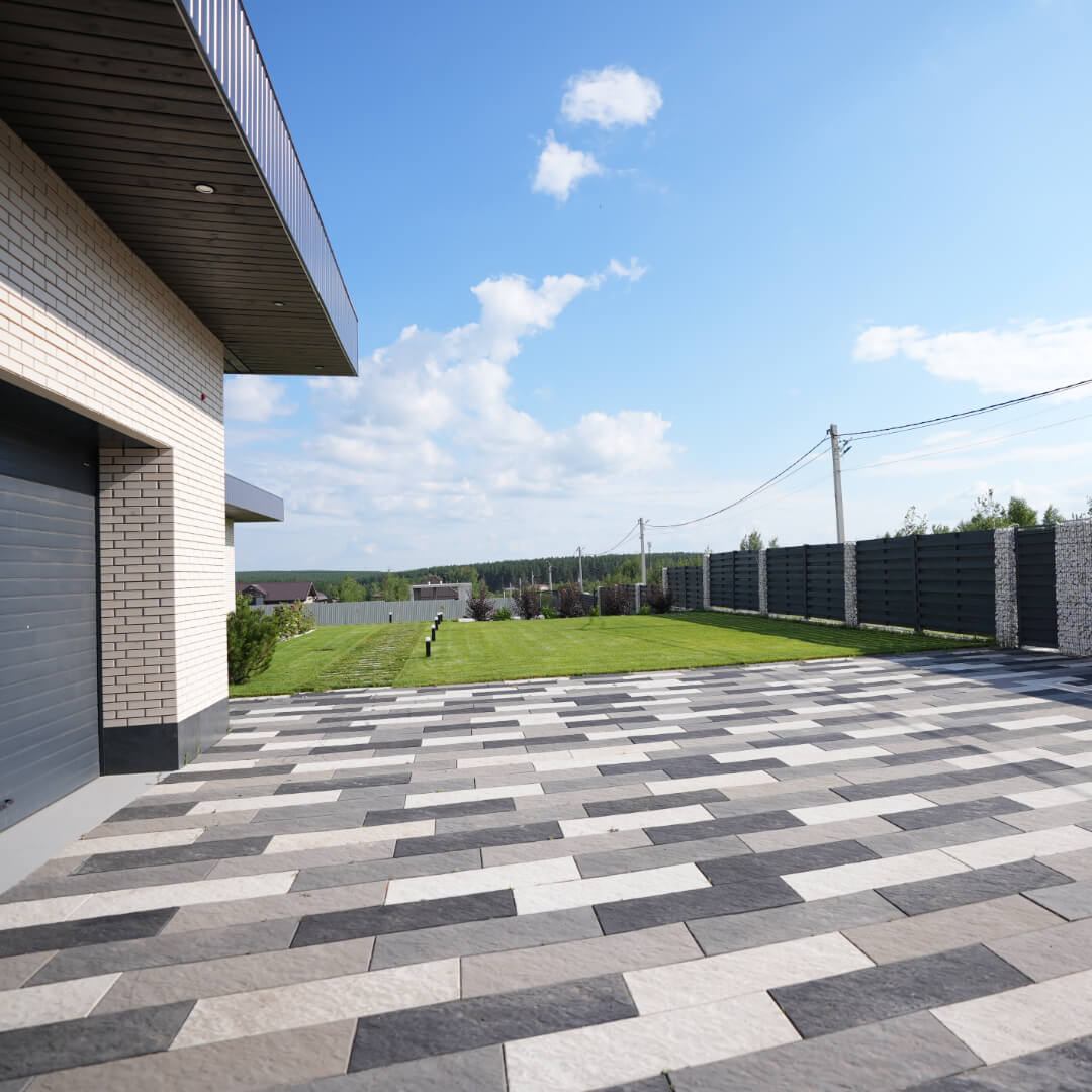 Шаговая плита STONE Графитовый Серый 990х330х55мм в Кургане фото